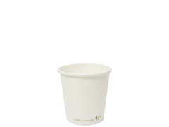 4oz White Hot Cup