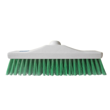 Green Stiff Hygiene Broom Head