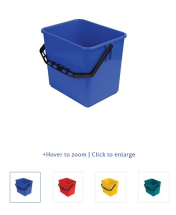 6 Litre Bucket - Blue Bucket Only